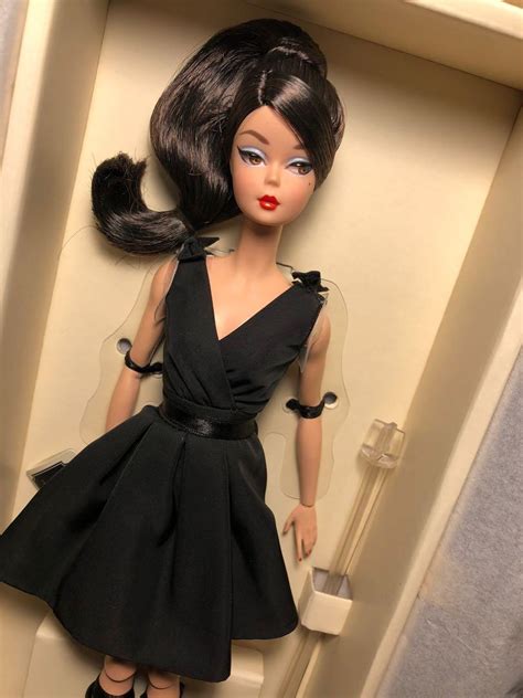 Barbie Bfmc Silkstone Classic Black Dress Doll Hobbies And Toys Collectibles And Memorabilia