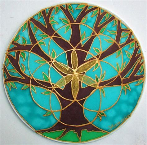 Mandala árbol de la vida regalos bajo 40 por HeavenOnEarthSilks Más