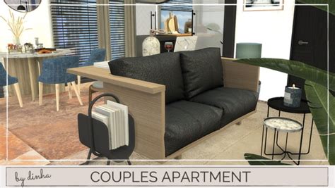 Couples Apartment From Dinha Gamer • Sims 4 Downloads