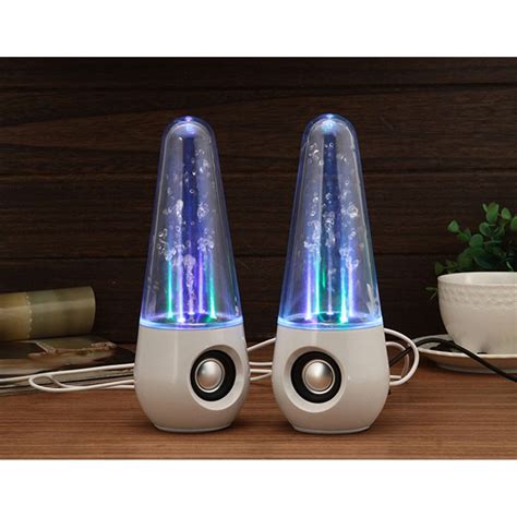 Looking for a pair of speakers for your desktop or laptop computer? 2017 best gift colorful led water dancing computer laptop ...