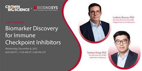 Biognosys And Crown Bioscience Joint Webinar Biomarker Discovery For