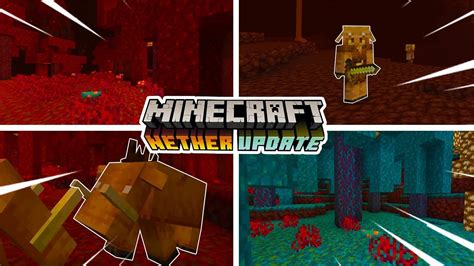 Nether Update Addons Completo Do Nether Update Para Minecraft Pe 1 14