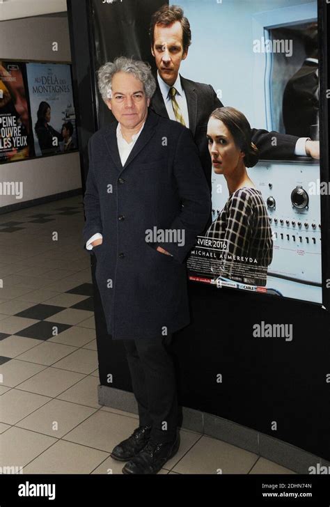 Us Director And Screenwriter Michael Almereyda Attends The Premiere Of His Film Experimenter In