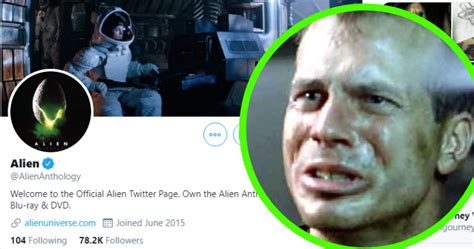 Game Over The Alien Twitter Account Marked Bill Paxtons Birthday With