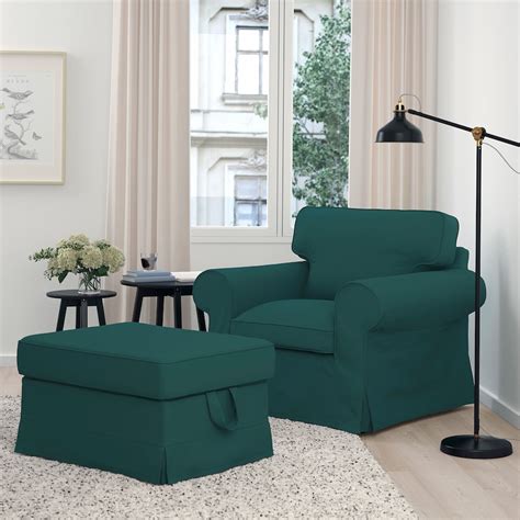 Your bed in 5 easy steps top sofa series even lower prices for your living room EKTORP Armchair - Totebo dark turquoise - IKEA