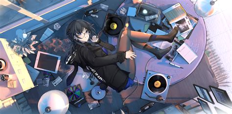 20 Anime Girl Music Wallpaper Baka Wallpaper