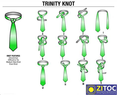 Trinity Knot How To Tie A Tie Step By Step Guide Zitoc