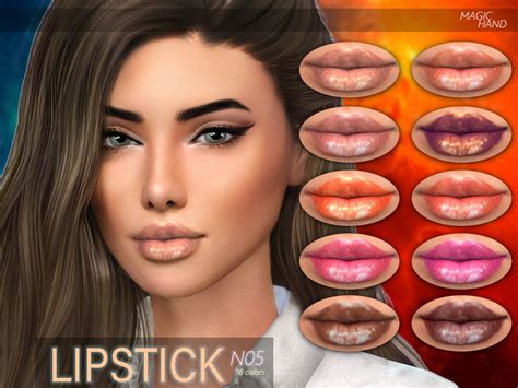 Mh Lipstick N05 The Sims 4 Catalog