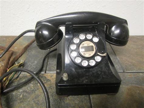 Vintage 1950 Bell Systems Rotary Desk Telephone Western Electric