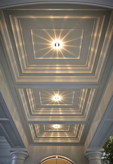 Model Plafon Gypsum Elegan Mewah Modern Ceiling Detail Gypsum