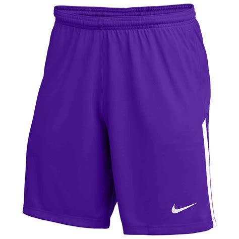 Kids Nike League Ii Shorts Court Purple Soccerpro