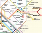 Picpus station map - Paris Metro