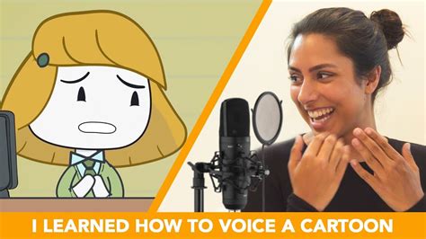 i learned how to voice a cartoon youtube