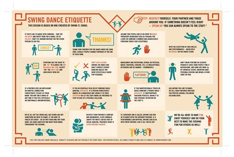 Swing Dance Etiquette One Pager Swing Toronto