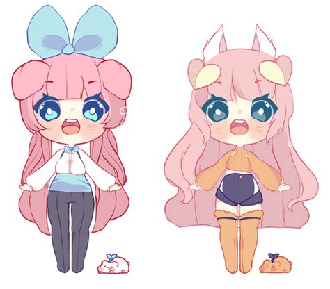 Closed Auction Chibi Adopts By Rurichou On Deviantart