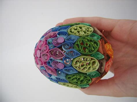 First Attempt Of A Quilled Egg © By Olinga Cooper