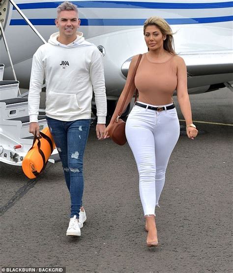 Geordie Shores Braless Chloe Ferry Travels By Private Jet After