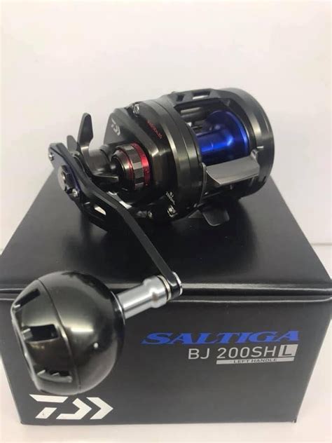 Daiwa Saltiga BJ200SHL Lefty JDM Overhead Reel Sports Equipment