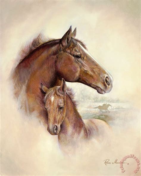 Ruane Manning Race Horse Ii Painting Race Horse Ii Print For Sale