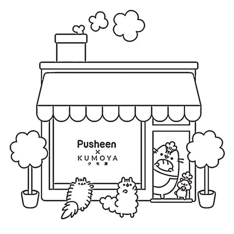 Drawing Pages Kids Nutella Pusheen Coloring Pages Pusheen Coloring
