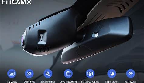 Fitcamx 4K Dash Cam Suitable for BMW X3 X3M iX3 G01 2018 2019 2020 2021