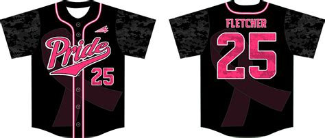 Carmichael Pride Custom Breast Cancer Awareness Softball Jerseys