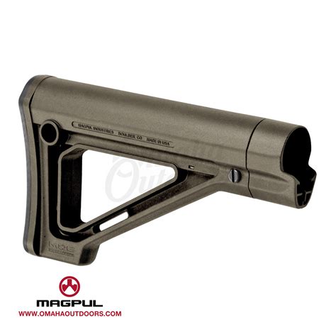 Magpul Fixed Buttstock Ar 15 Mil Spec Polymer Mag480