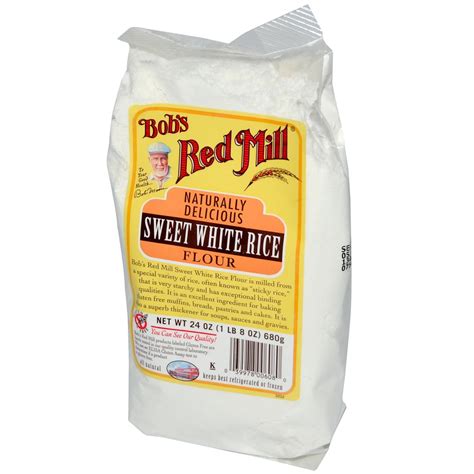 There are other sweet rice flours using long grain rice from other countries, but the textures and flavors are quite different. Bob's Red Mill, Sweet White Rice Flour, 24 oz (680 g ...
