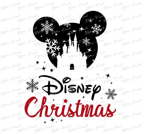 Disney Christmas Svg Disney Svg Sublimation Designs Downloads Etsy