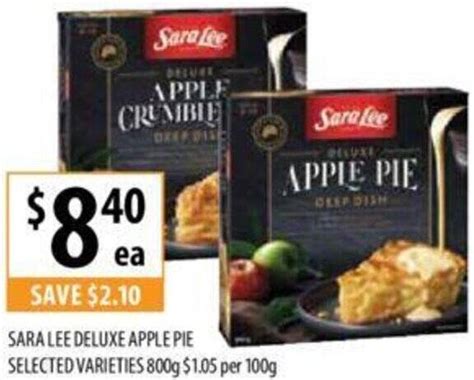 Sara Lee Deluxe Apple Pie G Offer At Supabarn