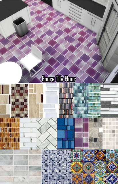 I like to play sims since sims 1 but i never upload or post anything so. Enure Sims: Enure Tile Floor | Sims, Sims house, Sims 4