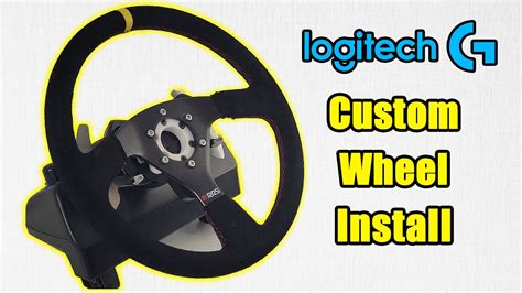 How To Install Custom Wheel Logitech G920 G29 Youtube