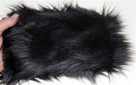 Black Bear Fur Swatch Replica