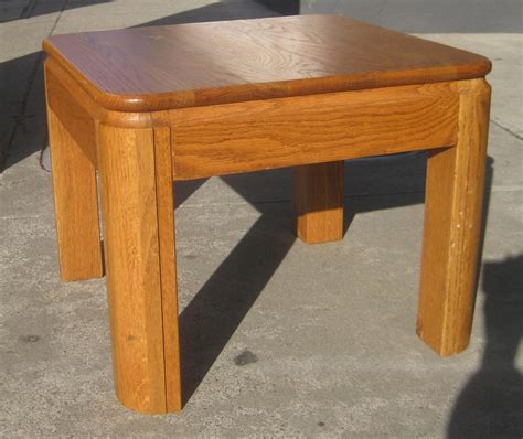 Uhuru Furniture And Collectibles Sold Pair Of Oak End Tables 45 Pair