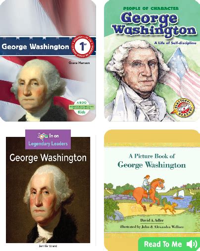 George Washington Childrens Book Collection Discover Epic Childrens