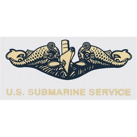 Us Naval Academy Store Submarine Dolphin Decal