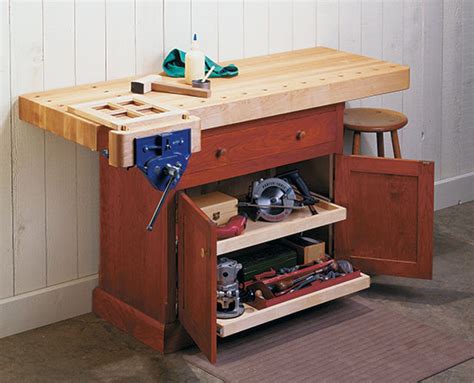 Classic Workbench Woodworking Project Woodsmith Plans