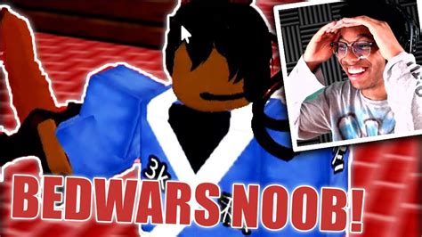A Noob Plays Bedwars Roblox Bedwars Youtube