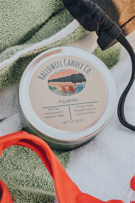 Aquaholic — Hallowell Candle Co — Hallowell Candle Co