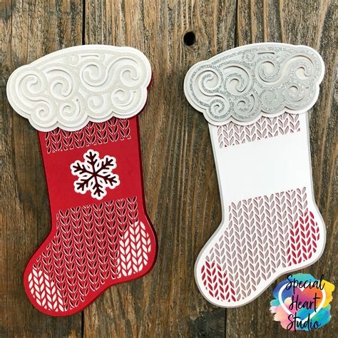 Layered Christmas Stockings Special Heart Studio