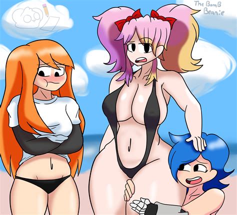 Rule 34 3girls Female Female Only Mario Series Meggy Meggy Smg4