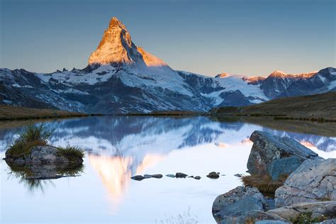 Matterhorn Mountain Sunrise Switzerland Etsy