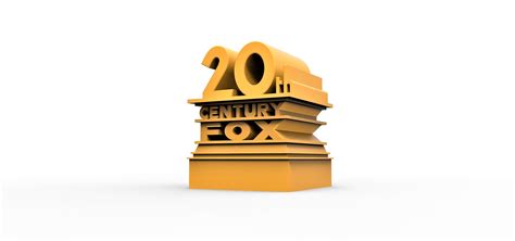 3d Printable 20th Century Fox Logo