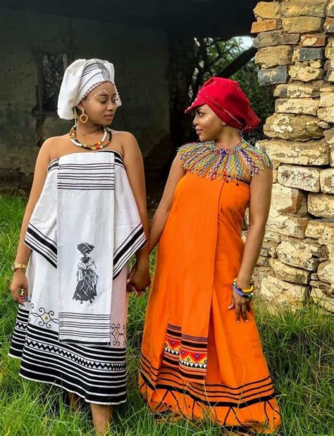 Pin By Anele On Xhosa South African Traditional Dresses Traditional African Clothing Xhosa