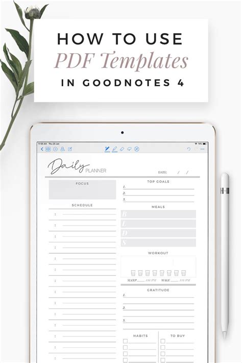 Downloadable Goodnotes Templates Free Openryte
