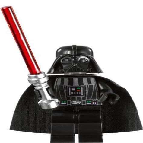 Lego Star Wars Darth Vader Minifigure With Lightsaber Imperial