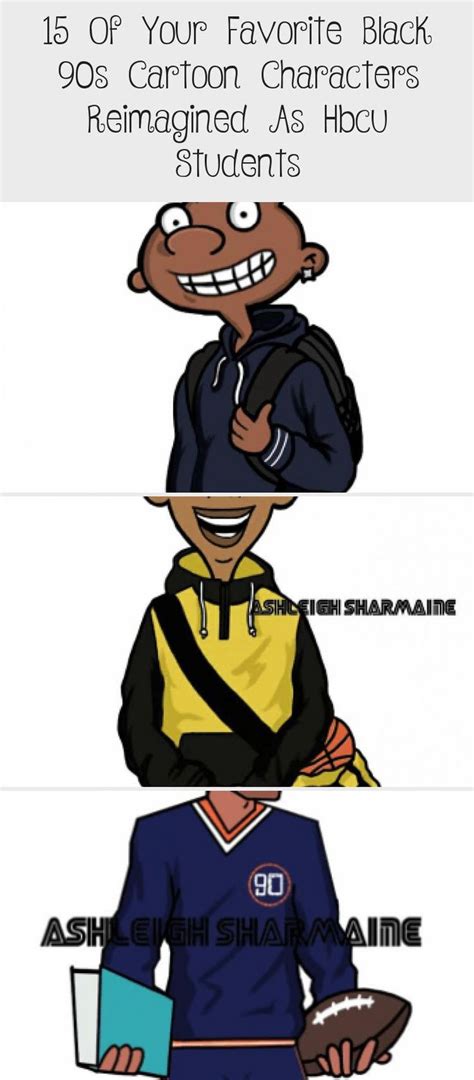 15 Of Your Favorite Black 90s Cartoon Characters Reimagined As Hbcu