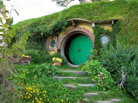 Hobbiton Wallpaper Hobbiton Movie Set Matamata New Zealand 4k