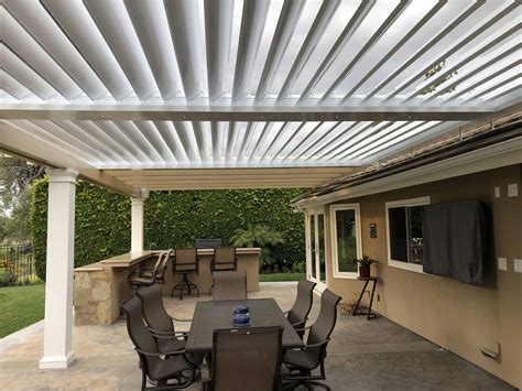 Equinox Louvered And Maxxwood Combination Patio Cover Designs Alumawood Factory Direct Patio Covers