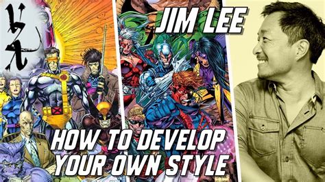 Jim Lee Art Lessons On How To Develop Your Own Style Youtube